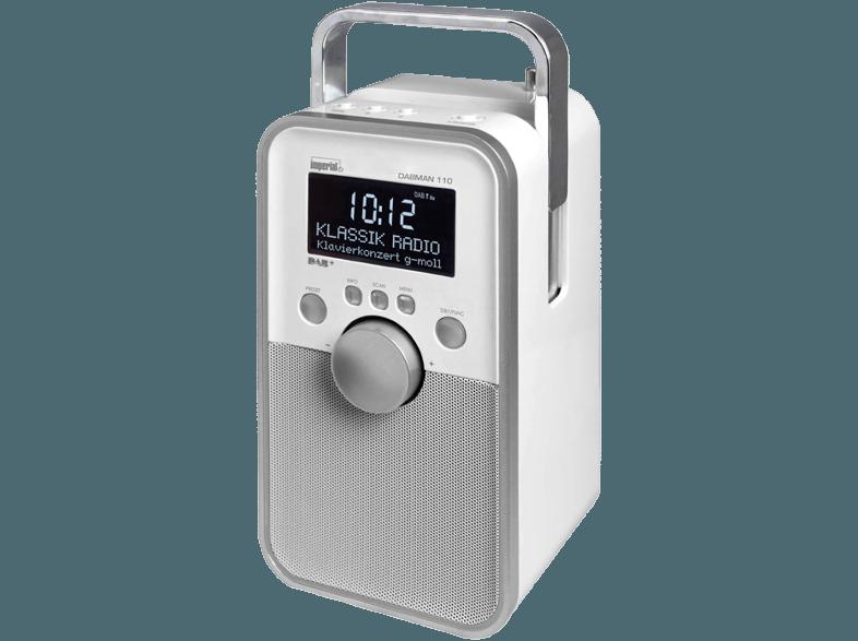 DIGITALBOX 22-211-00 DABMAN 110  (DAB , Digital Radio, UKW, DAB, DAB , Weiß), DIGITALBOX, 22-211-00, DABMAN, 110, , DAB, Digital, Radio, UKW, DAB, DAB, Weiß,