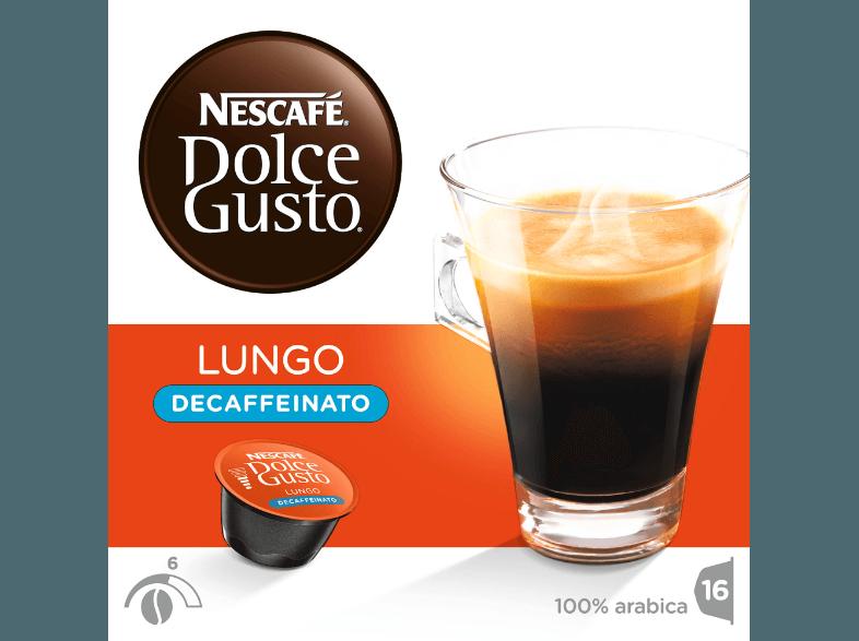 DOLCE GUSTO 12062868 Lungo entkoffeiniert 16 Kapseln Kapseln Lungo Decaffeinato (NESCAFÉ® Dolce Gusto®)