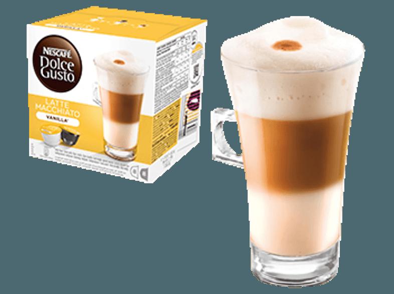 DOLCE GUSTO 12125501 Latte Macchiato Vanilla Kaffeekapseln Latte Macchiato Vanilla (NESCAFÉ® Dolce Gusto®), DOLCE, GUSTO, 12125501, Latte, Macchiato, Vanilla, Kaffeekapseln, Latte, Macchiato, Vanilla, NESCAFÉ®, Dolce, Gusto®,