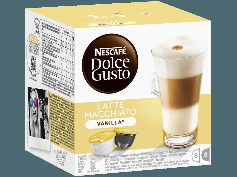 DOLCE GUSTO 12125501 Latte Macchiato Vanilla Kaffeekapseln Latte Macchiato Vanilla (NESCAFÉ® Dolce Gusto®), DOLCE, GUSTO, 12125501, Latte, Macchiato, Vanilla, Kaffeekapseln, Latte, Macchiato, Vanilla, NESCAFÉ®, Dolce, Gusto®,