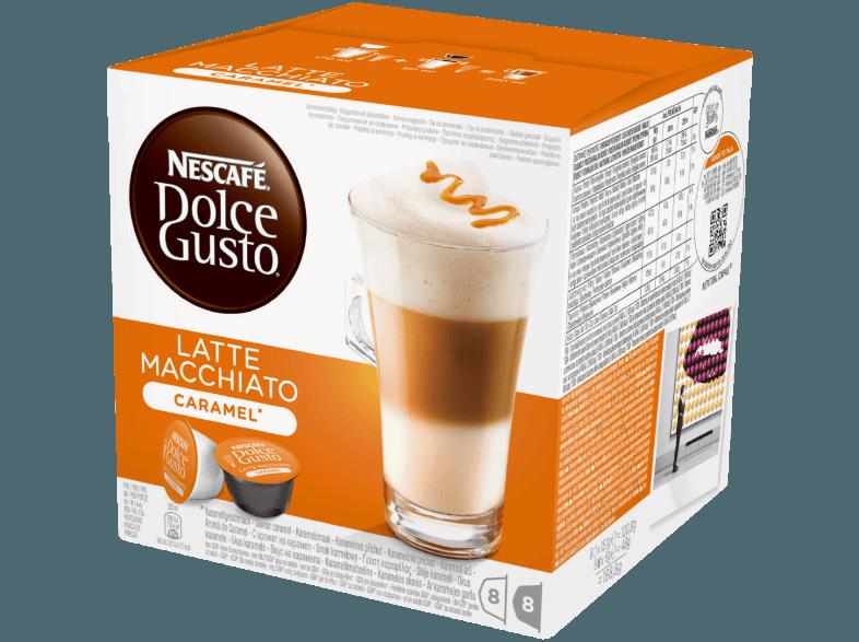 DOLCE GUSTO 12136917 Latte Macchiato Karamel Kaffeekapseln Latte Macchiato Karamel (NESCAFÉ® Dolce Gusto®), DOLCE, GUSTO, 12136917, Latte, Macchiato, Karamel, Kaffeekapseln, Latte, Macchiato, Karamel, NESCAFÉ®, Dolce, Gusto®,