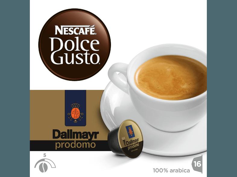 DOLCE GUSTO 12141753 Dallmayr prodomo 16 Kapseln Kaffeekapseln Dallmayr Prodomo (NESCAFÉ® Dolce Gusto®)