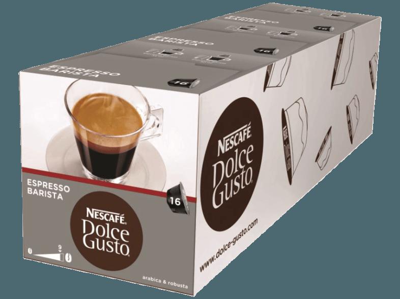 DOLCE GUSTO 12141754 Nescafé Espresso Barista Kapseln Espresso Barista (MELODY® II Manuell, CIRCOLO® Manuell, PICCOLO, FONTANA, MELODY® III Manuel