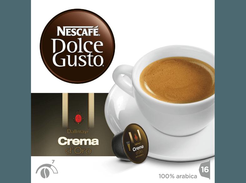 DOLCE GUSTO 12178230 Dallmayr Crema d'Oro 16 Kapseln Kaffeekapseln Dallmayr Crema d'Oro (NESCAFÉ® Dolce Gusto®)