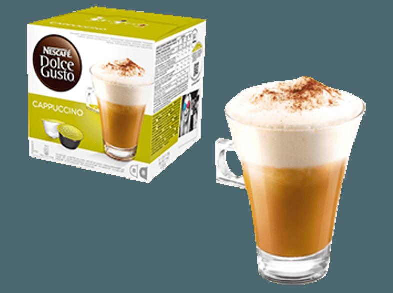 DOLCE GUSTO Cappuccino Kaffeekapseln Cappuccino (NESCAFÉ® Dolce Gusto®), DOLCE, GUSTO, Cappuccino, Kaffeekapseln, Cappuccino, NESCAFÉ®, Dolce, Gusto®,