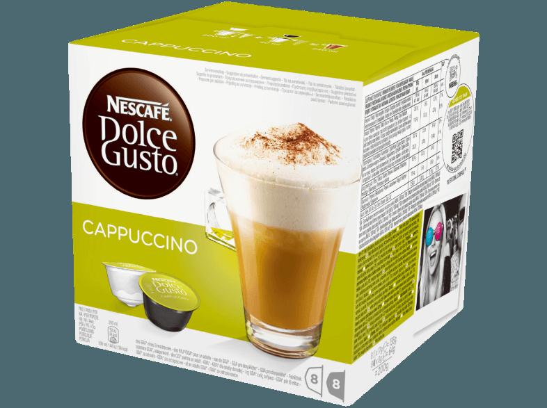 DOLCE GUSTO Cappuccino Kaffeekapseln Cappuccino (NESCAFÉ® Dolce Gusto®), DOLCE, GUSTO, Cappuccino, Kaffeekapseln, Cappuccino, NESCAFÉ®, Dolce, Gusto®,