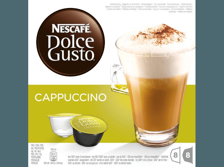 DOLCE GUSTO Cappuccino Kaffeekapseln Cappuccino (NESCAFÉ® Dolce Gusto®)