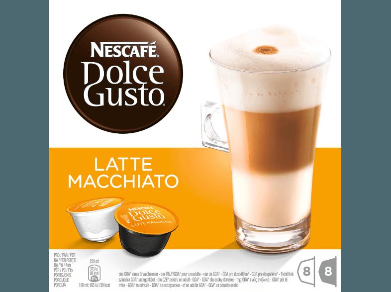 DOLCE GUSTO Latte Macchiato Kaffeekapseln Latte Macchiato (NESCAFÉ® Dolce Gusto®), DOLCE, GUSTO, Latte, Macchiato, Kaffeekapseln, Latte, Macchiato, NESCAFÉ®, Dolce, Gusto®,