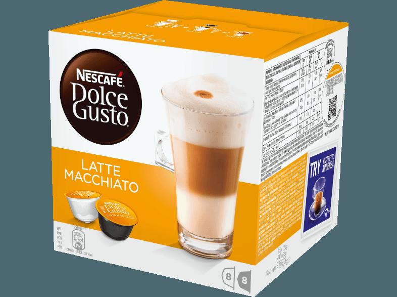 DOLCE GUSTO Latte Macchiato Kaffeekapseln Latte Macchiato (NESCAFÉ® Dolce Gusto®), DOLCE, GUSTO, Latte, Macchiato, Kaffeekapseln, Latte, Macchiato, NESCAFÉ®, Dolce, Gusto®,