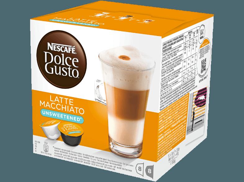 DOLCE GUSTO Latte Macchiato Ungesüsst Kaffeekapseln Latte Macchiato ungesüsst (NESCAFÉ® Dolce Gusto®)