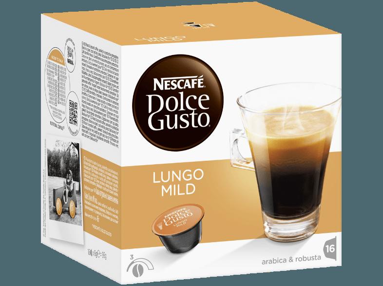 DOLCE GUSTO Lungo Mild Kaffeekapseln Lungo Mild (NESCAFÉ® Dolce Gusto®), DOLCE, GUSTO, Lungo, Mild, Kaffeekapseln, Lungo, Mild, NESCAFÉ®, Dolce, Gusto®,