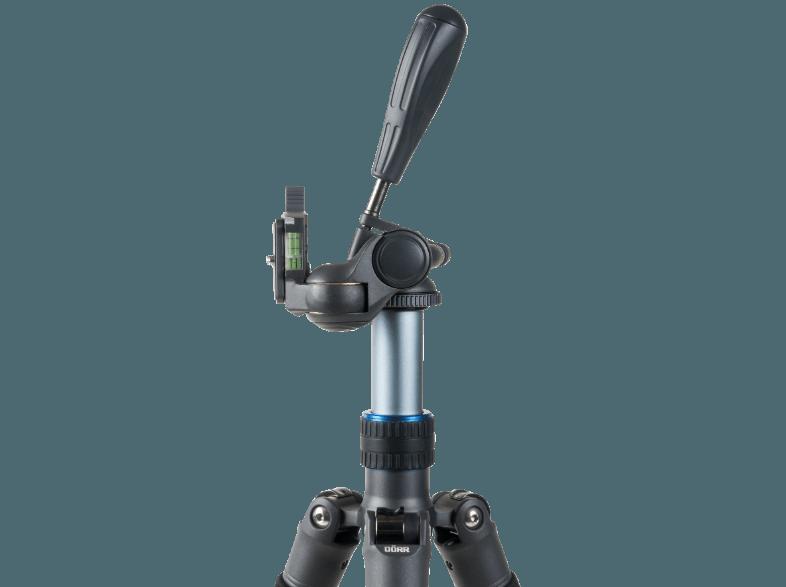 DÖRR 380330 Cybrit MAXI 3-TW Dreibein Stativ, Stahlgrau, (Ausziehbar bis 1620 mm)