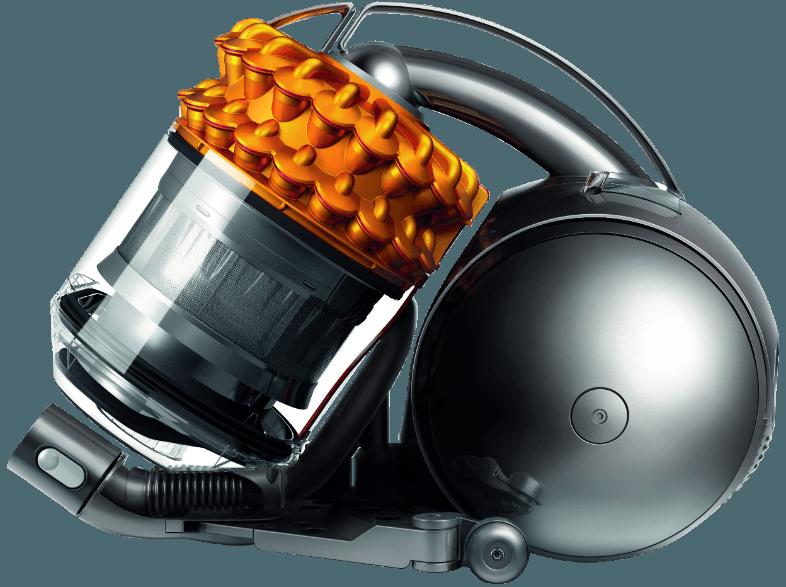 DYSON DC52 Plus Allergy (Staubsauger, Bodenstaubsauger, E, Silber/Satin/Gelb)