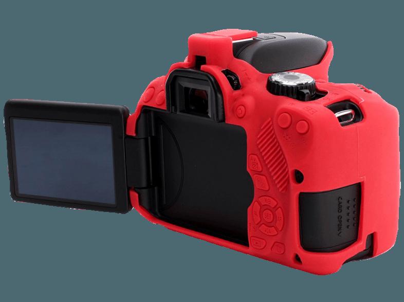 EASYCOVER ECC650DR Kameraschutzhülle für Canon 650D (Farbe: Rot)