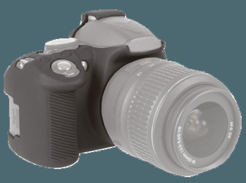 EASYCOVER ECND3100 Kameraschutzhülle für Nikon D3100 (Farbe: Schwarz)