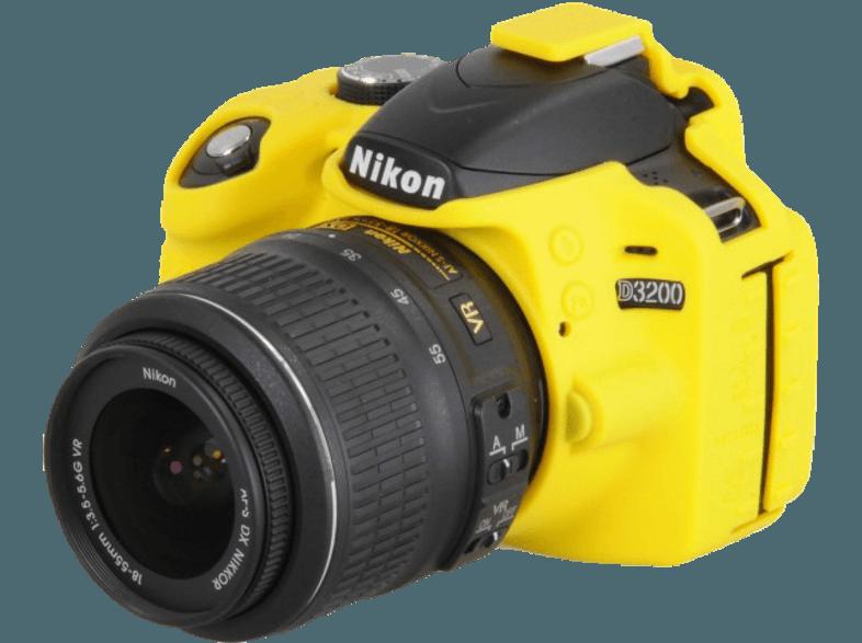 EASYCOVER ECND3200Y Kameraschutzhülle für Nikon D3200 (Farbe: Gelb)