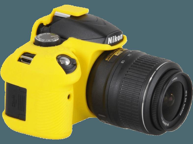 EASYCOVER ECND3200Y Kameraschutzhülle für Nikon D3200 (Farbe: Gelb)