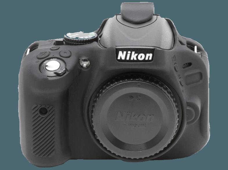 EASYCOVER ECND5100 Kameraschutzhülle für Nikon D5100 (Farbe: Schwarz)