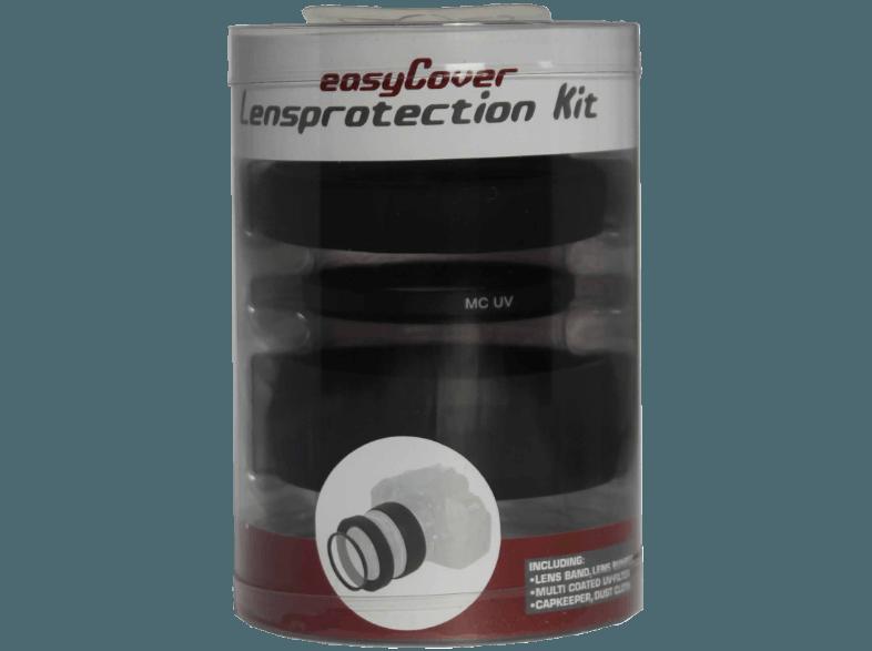 EASYCOVER Silikon-Proktektor Set 52 mm mit Filter ECLPK52 Objektiv Protektor ,Objektiv Protektor