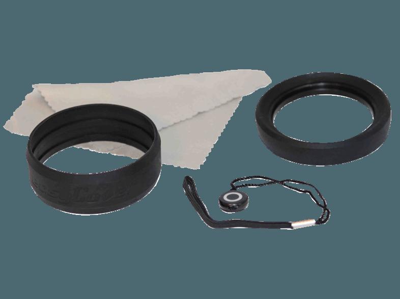 EASYCOVER Silikon-Proktektor Set 55 mm ohne Filter ECLPKEXF55 Objektiv Protektor ,Objektiv Protektor
