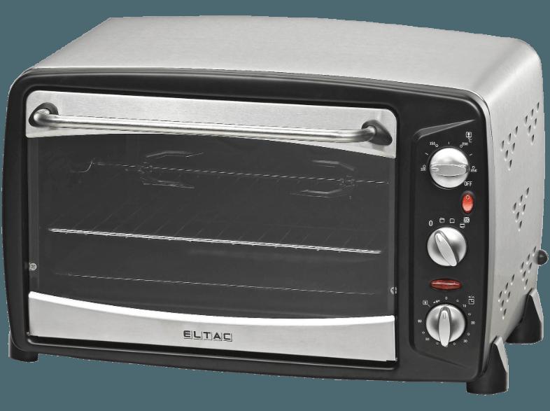 ELTAC RG 16 (Back & Grill Ofen mit Drehspieß und Umluft, Auftischgerät, Edelstahl)