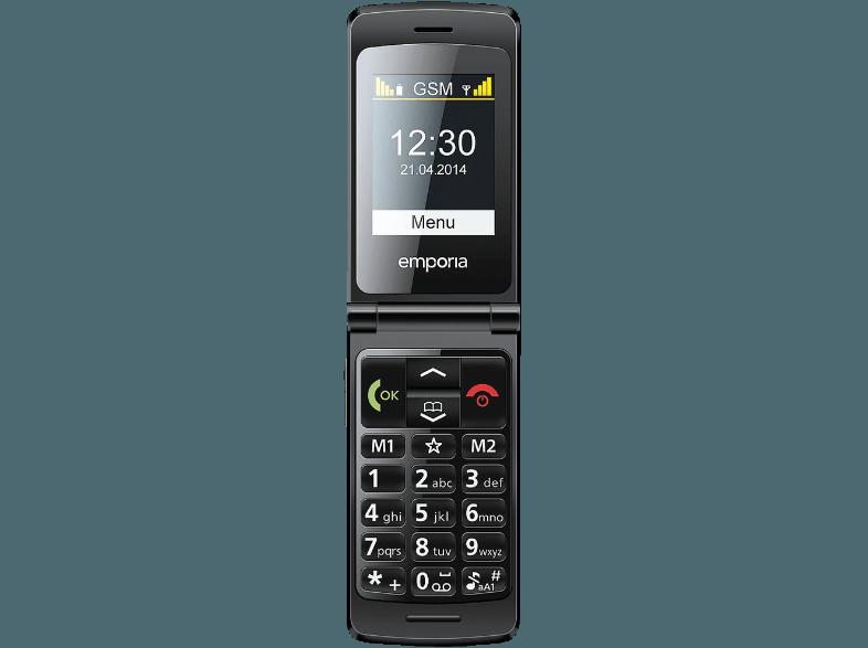 EMPORIA F220_001 FLIPbasic Schwarz, EMPORIA, F220_001, FLIPbasic, Schwarz