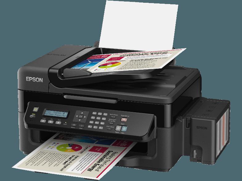 EPSON EcoTank L555 Tintenstrahl 4-in-1 Multifunktionsgerät WLAN, EPSON, EcoTank, L555, Tintenstrahl, 4-in-1, Multifunktionsgerät, WLAN