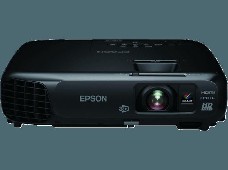 EPSON EH-TW570 Beamer (HD-ready, 3D, 3.000 Lumen, 3LCD-Technologie, RGB-Flüssigkristallverschluss)