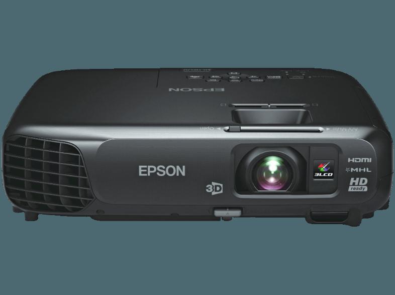 EPSON EH-TW570 Beamer (HD-ready, 3D, 3.000 Lumen, 3LCD-Technologie, RGB-Flüssigkristallverschluss), EPSON, EH-TW570, Beamer, HD-ready, 3D, 3.000, Lumen, 3LCD-Technologie, RGB-Flüssigkristallverschluss,