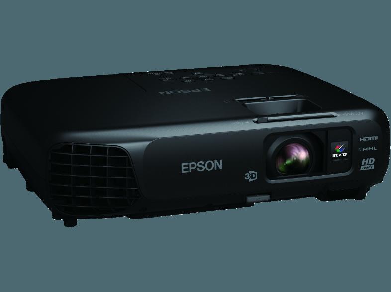 EPSON EH-TW570 Beamer (HD-ready, 3D, 3.000 Lumen, 3LCD-Technologie, RGB-Flüssigkristallverschluss), EPSON, EH-TW570, Beamer, HD-ready, 3D, 3.000, Lumen, 3LCD-Technologie, RGB-Flüssigkristallverschluss,