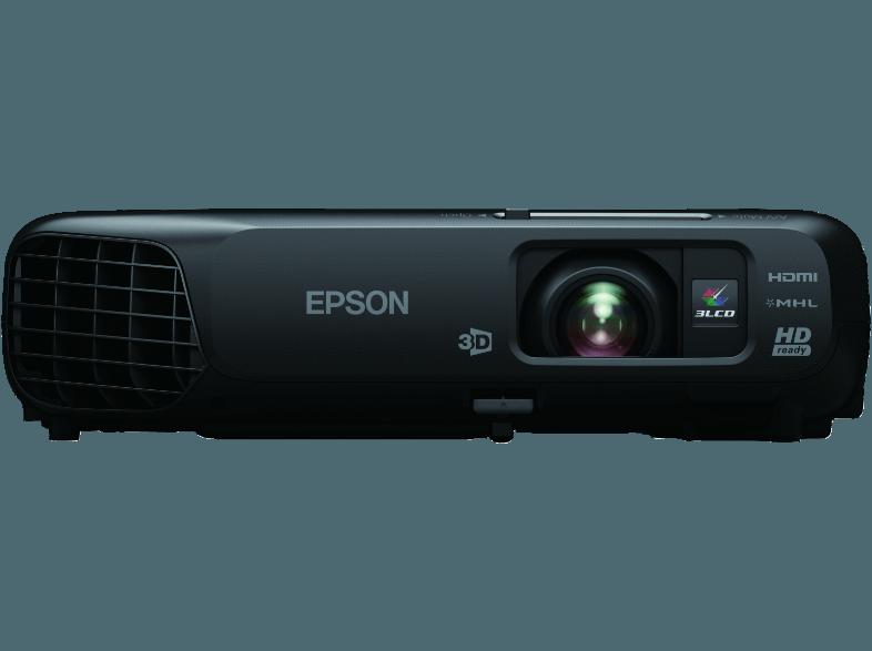 EPSON EH-TW570 Beamer (HD-ready, 3D, 3.000 Lumen, 3LCD-Technologie, RGB-Flüssigkristallverschluss)