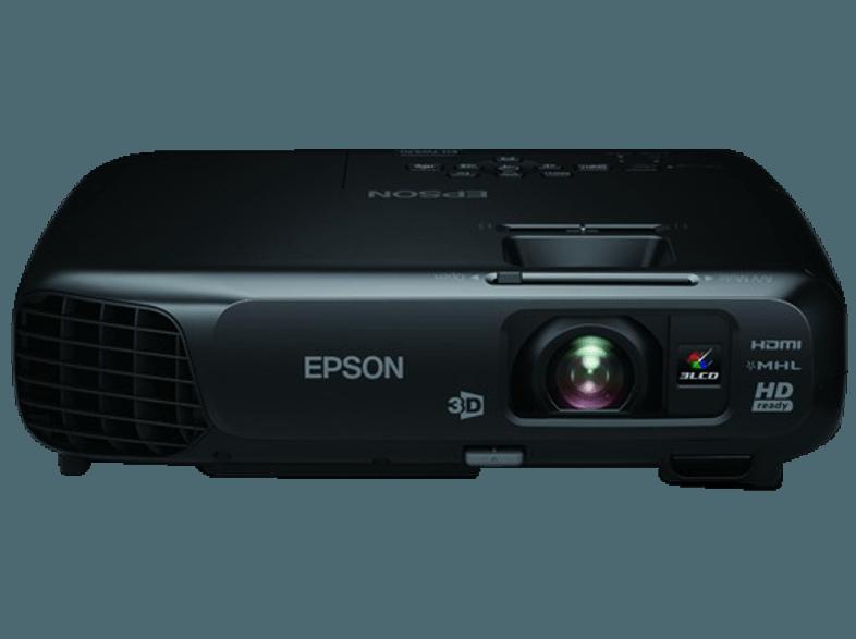 EPSON EH-TW570 Beamer (HD-ready, 3D, 3.000 Lumen, 3LCD-Technologie, RGB-Flüssigkristallverschluss), EPSON, EH-TW570, Beamer, HD-ready, 3D, 3.000, Lumen, 3LCD-Technologie, RGB-Flüssigkristallverschluss,