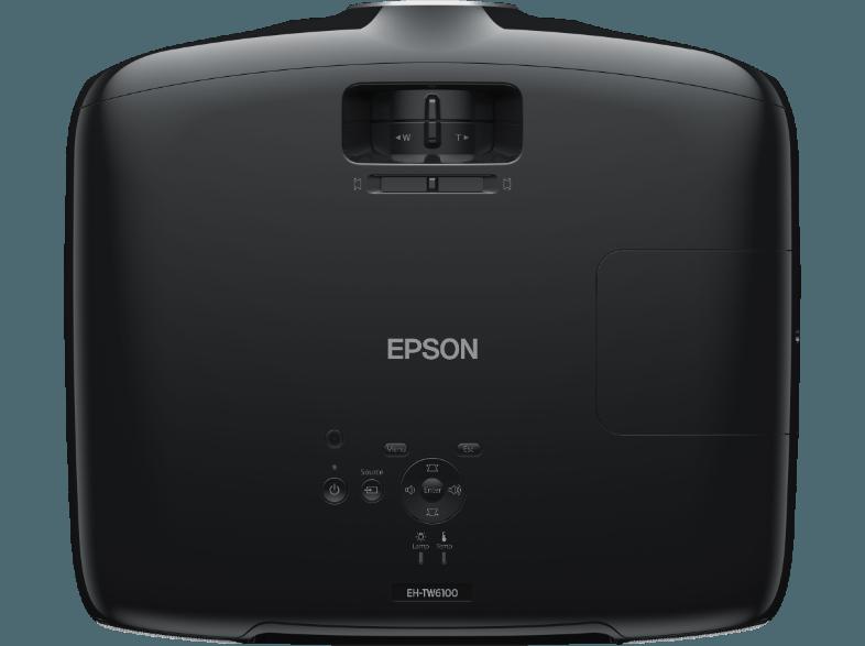 EPSON EH-TW6100 Beamer (Full-HD, 3D, 2.300 Lumen, 3LCD-Technologie, RGB-Flüssigkristallverschluss)