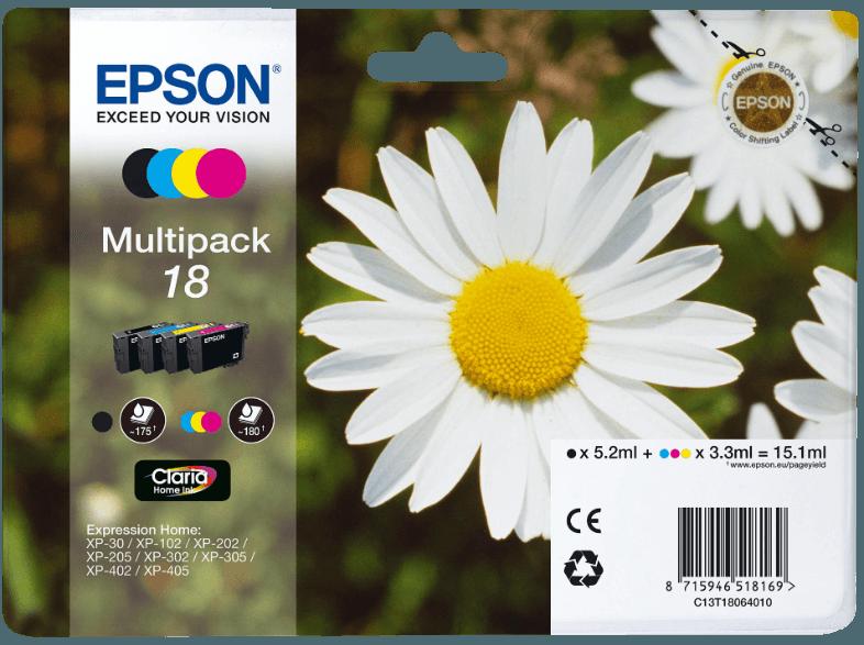 EPSON Original Epson Multipack Tintenkartusche mehrfarbig, EPSON, Original, Epson, Multipack, Tintenkartusche, mehrfarbig