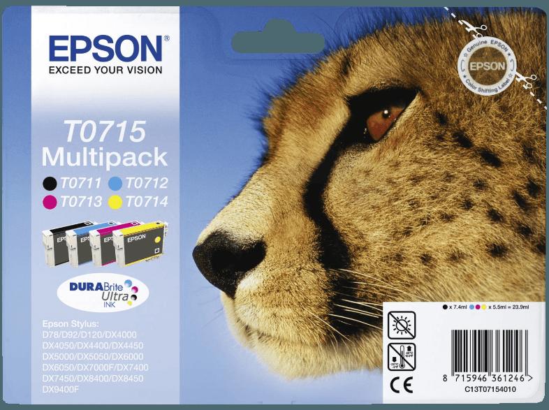 EPSON Original Epson Multipack Tintenkartusche mehrfarbig