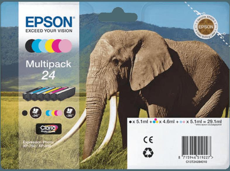 EPSON Original Epson Multipack Tintenkartusche mehrfarbig