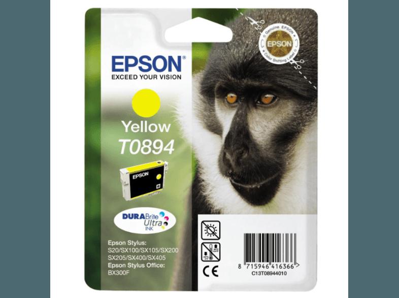 EPSON Original Epson Tintenkartusche Yellow, EPSON, Original, Epson, Tintenkartusche, Yellow