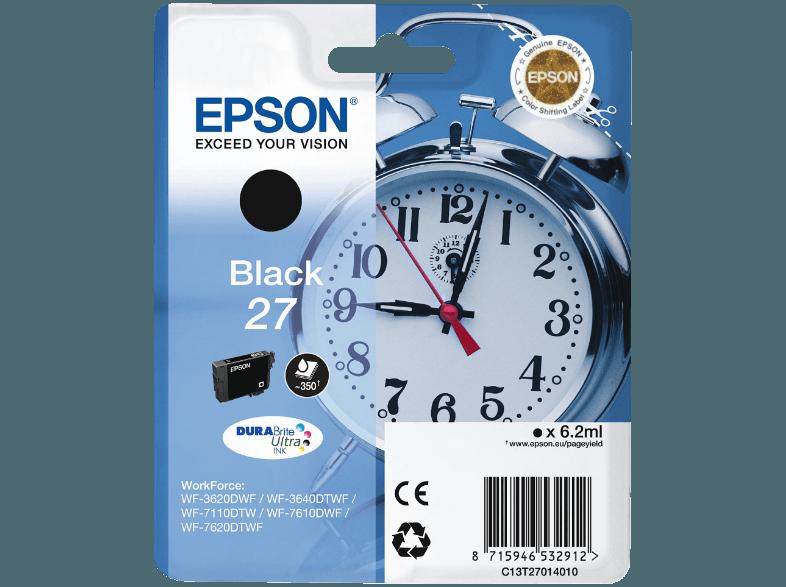EPSON Original Epson Ultra Tintenkartusche schwarz, EPSON, Original, Epson, Ultra, Tintenkartusche, schwarz