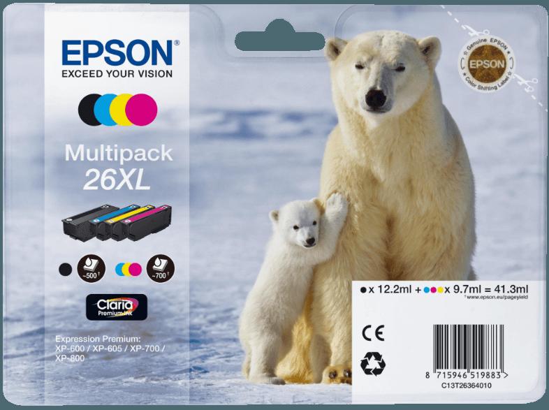 EPSON Original Epson XL Multipack Tintenkartusche mehrfarbig