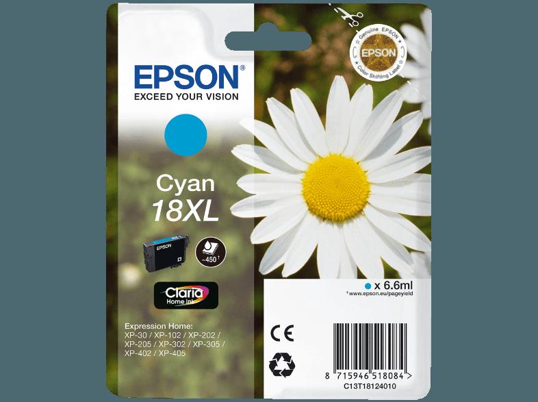 EPSON Original Epson XL Tintenkartusche cyan, EPSON, Original, Epson, XL, Tintenkartusche, cyan