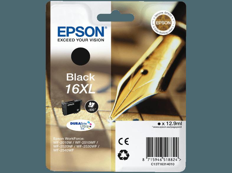 EPSON Original Epson XL Tintenkartusche schwarz, EPSON, Original, Epson, XL, Tintenkartusche, schwarz