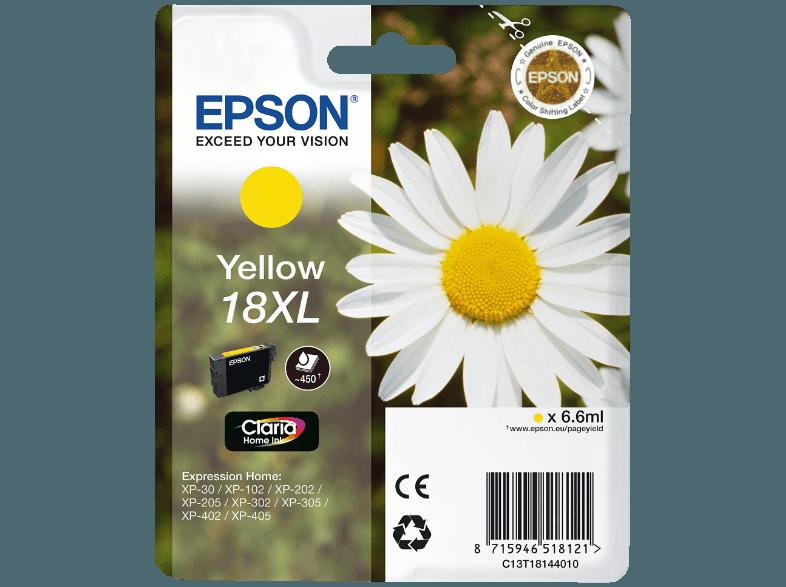 EPSON Original Epson XL Tintenkartusche Yellow, EPSON, Original, Epson, XL, Tintenkartusche, Yellow