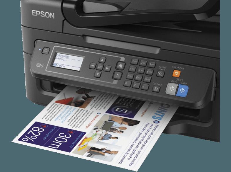 EPSON WorkForce WF-2630 WF Tintenstrahl 4-in-1 Multifunktionsgerät WLAN, EPSON, WorkForce, WF-2630, WF, Tintenstrahl, 4-in-1, Multifunktionsgerät, WLAN