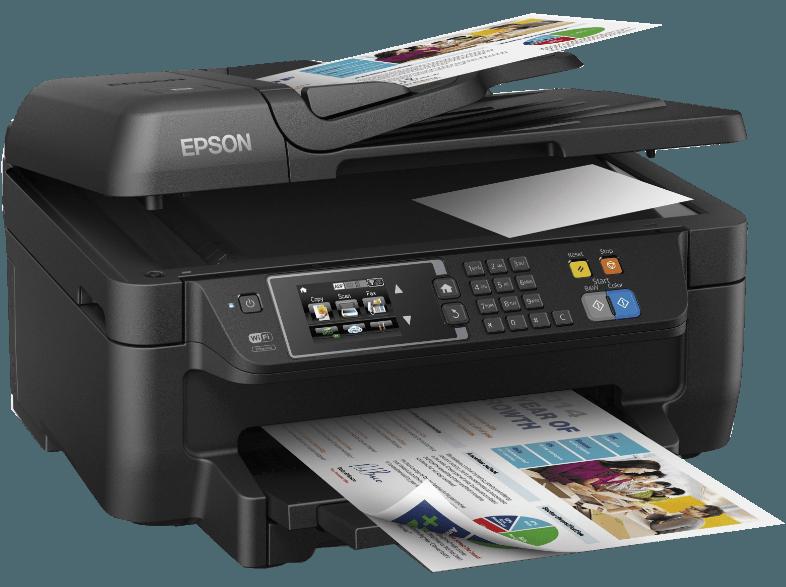 EPSON WorkForce WF-2660 DWF Tintenstrahl 4-in-1 Multifunktionsgerät WLAN, EPSON, WorkForce, WF-2660, DWF, Tintenstrahl, 4-in-1, Multifunktionsgerät, WLAN