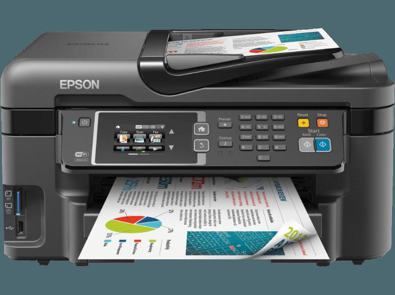 EPSON WorkForce WF-3620 DWF PrecisionCore™-Druckkopf 4-in-1 Multifunktionsgerät mit Duplexdruck WLAN, EPSON, WorkForce, WF-3620, DWF, PrecisionCore™-Druckkopf, 4-in-1, Multifunktionsgerät, Duplexdruck, WLAN