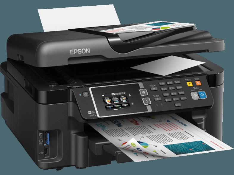 EPSON WorkForce WF-3620 DWF PrecisionCore™-Druckkopf 4-in-1 Multifunktionsgerät mit Duplexdruck WLAN, EPSON, WorkForce, WF-3620, DWF, PrecisionCore™-Druckkopf, 4-in-1, Multifunktionsgerät, Duplexdruck, WLAN