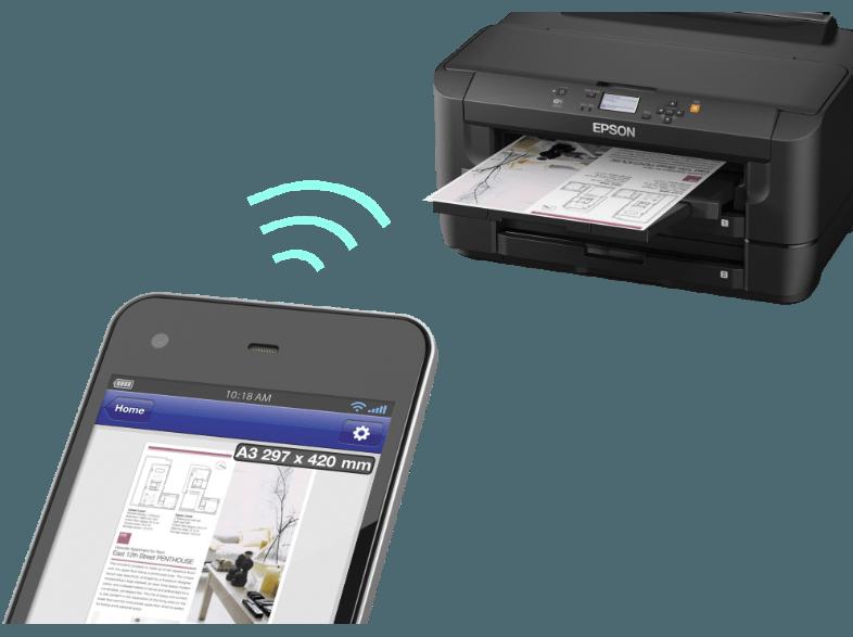 EPSON WorkForce WF-7110 PrecisionCore-Druckkopf Drucker WLAN