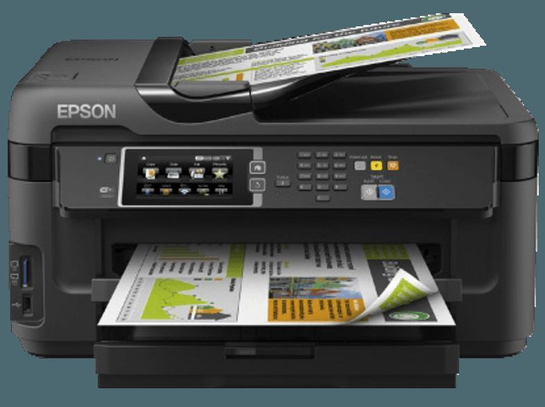 EPSON WorkForce WF-7610 DWF PrecisionCore 4-in-1 Multifunktionsgerät WLAN, EPSON, WorkForce, WF-7610, DWF, PrecisionCore, 4-in-1, Multifunktionsgerät, WLAN