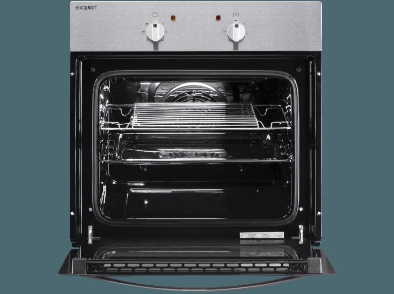 EXQUISIT EBE555-1U Backofen (Einbaugerät, A, 56 Liter/Jahr, 595 mm breit), EXQUISIT, EBE555-1U, Backofen, Einbaugerät, A, 56, Liter/Jahr, 595, mm, breit,