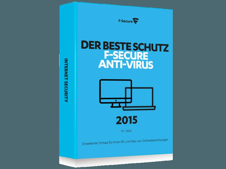 F-Secure Anti-Virus 2015 3PCs